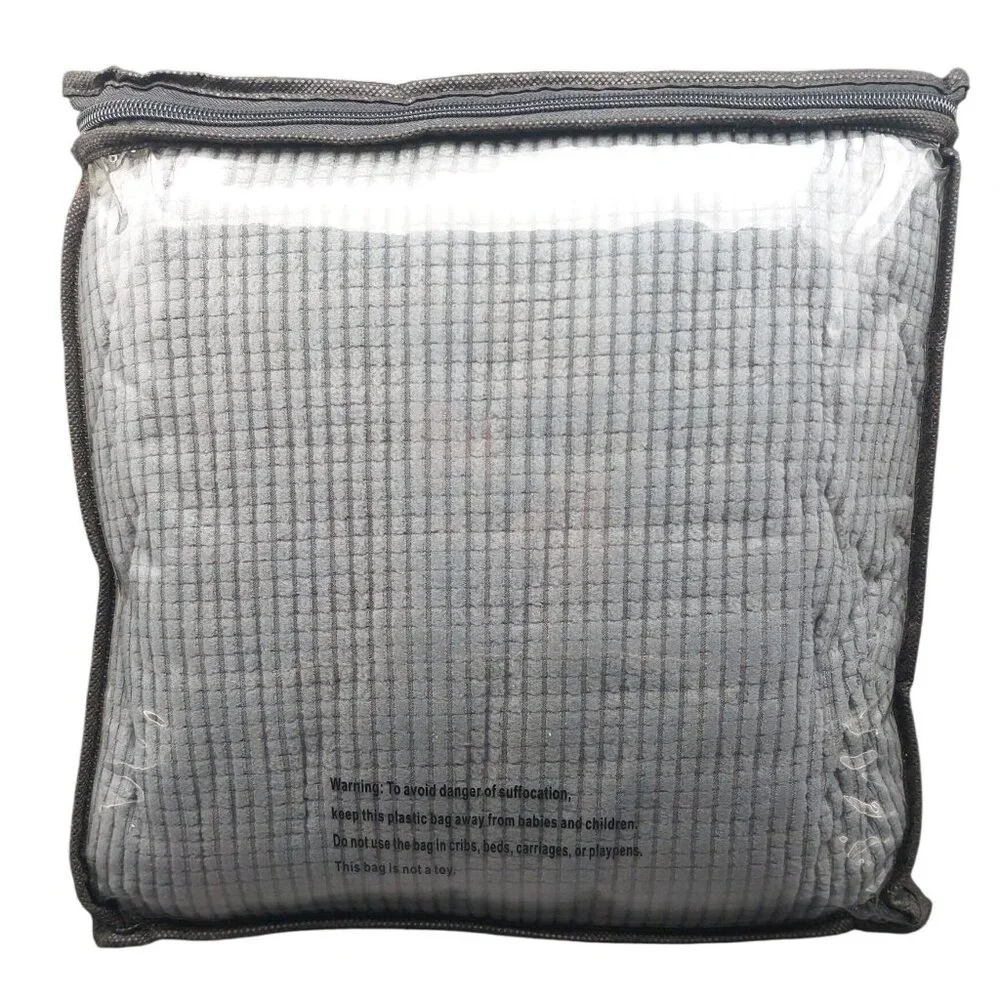 NWT PrinceDeco Stretch Furniture Cover for Loveseat, Gray 85% Polyester & 15% Sp